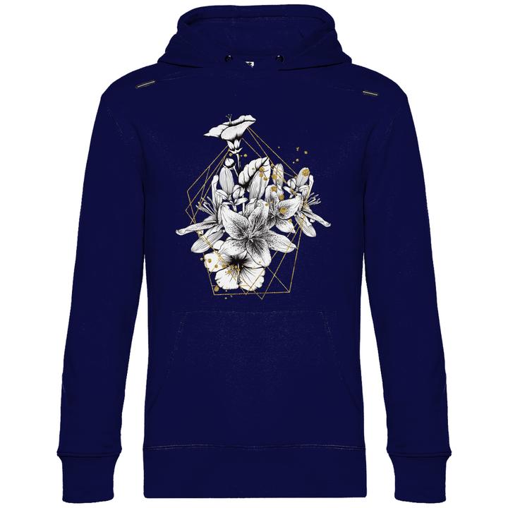 Goldene Lilie - Herren Hoodie - Textilzauber
