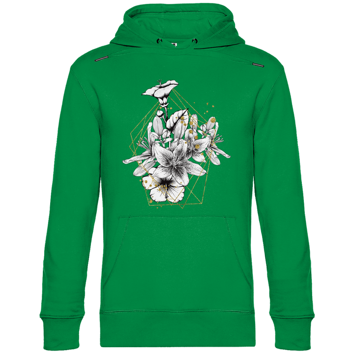 Goldene Lilie - Herren Hoodie - Textilzauber