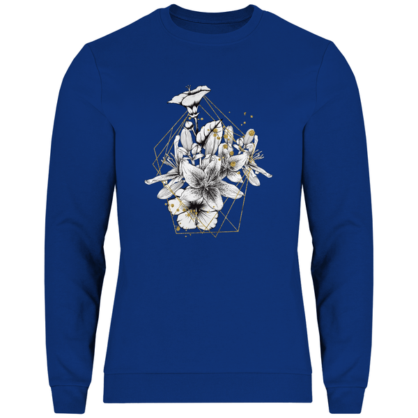 Goldene Lilie - Herren Sweatshirt - Textilzauber