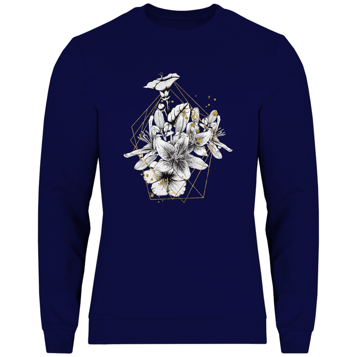 Goldene Lilie - Herren Sweatshirt - Textilzauber