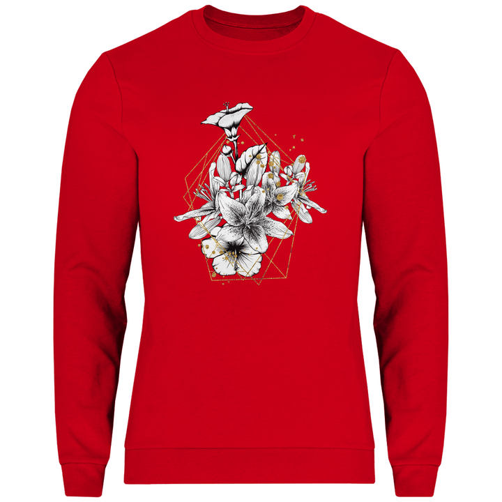 Goldene Lilie - Herren Sweatshirt - Textilzauber
