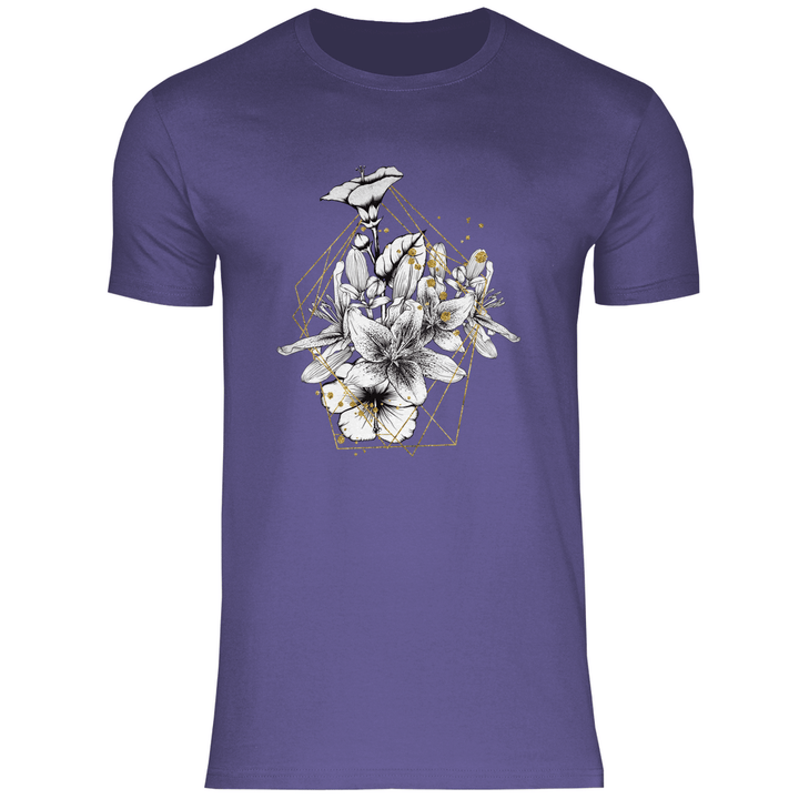 Goldene Lilie - Herren T - Shirt - Textilzauber