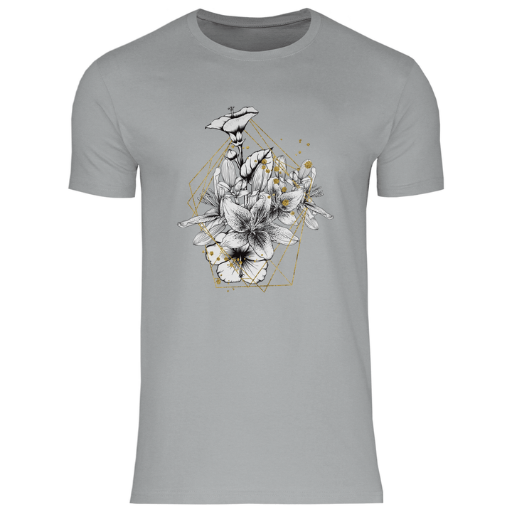 Goldene Lilie - Herren T - Shirt - Textilzauber
