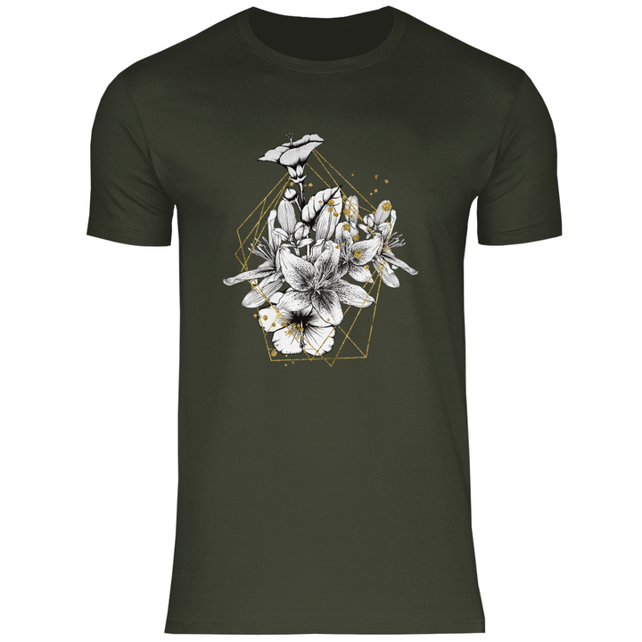 Goldene Lilie - Herren T - Shirt - Textilzauber