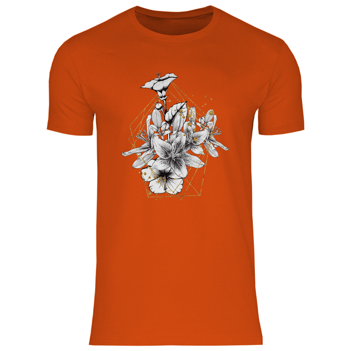 Goldene Lilie - Herren T - Shirt - Textilzauber