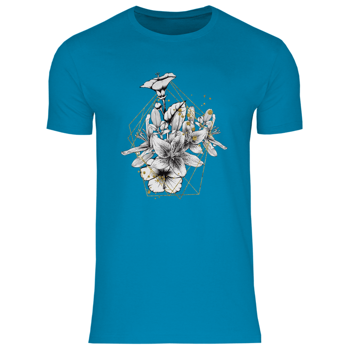Goldene Lilie - Herren T - Shirt - Textilzauber