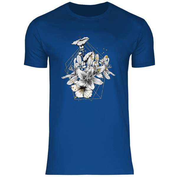 Goldene Lilie - Herren T - Shirt - Textilzauber