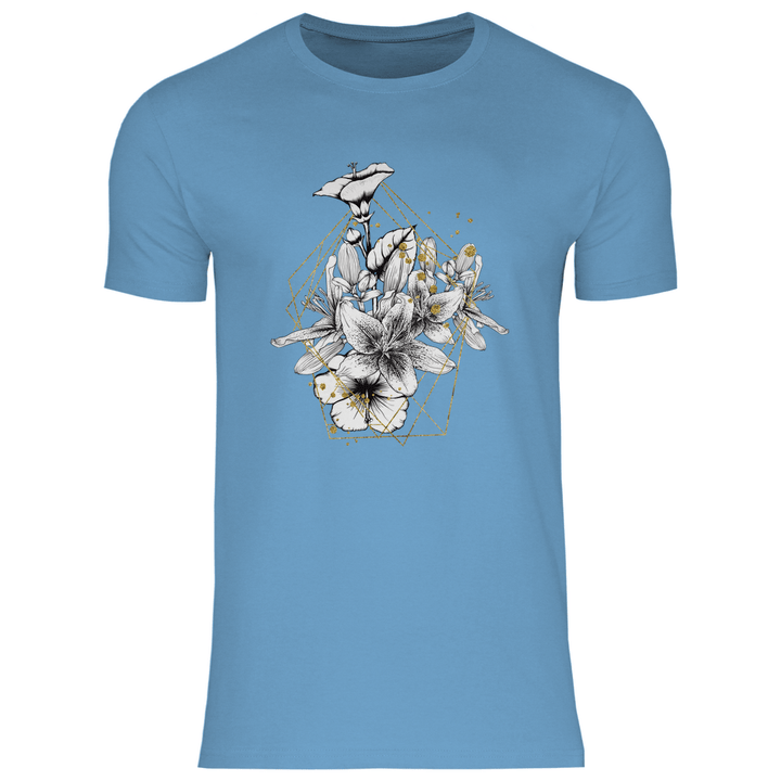 Goldene Lilie - Herren T - Shirt - Textilzauber