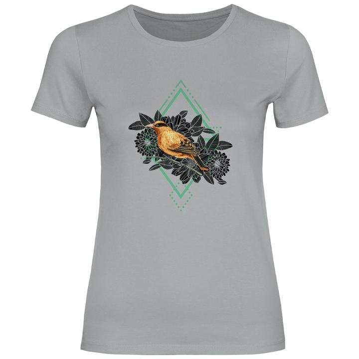 Goldener Vogel - Damen T - Shirt - Textilzauber