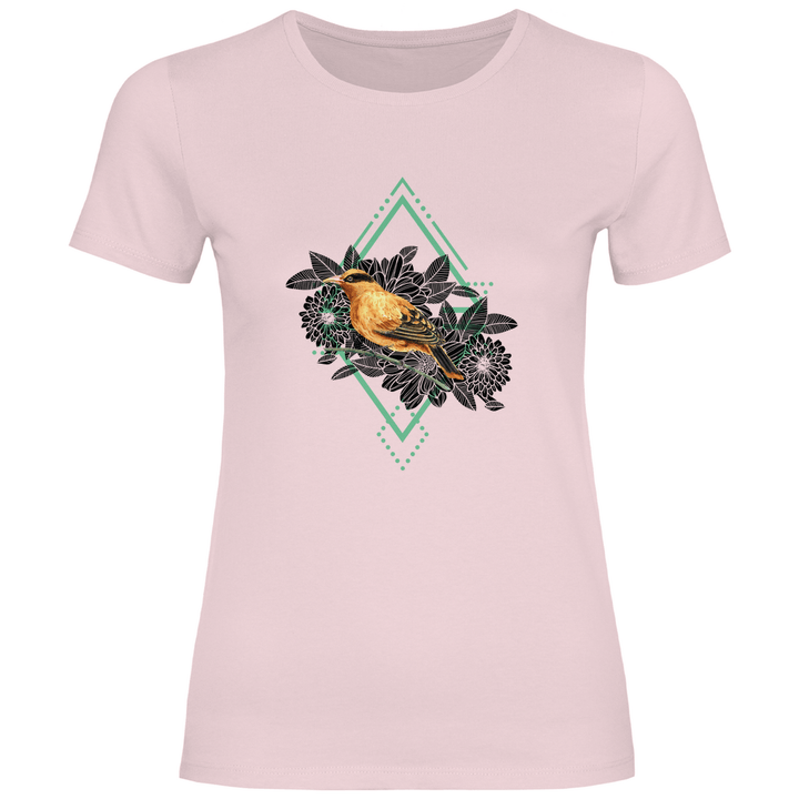 Goldener Vogel - Damen T - Shirt - Textilzauber