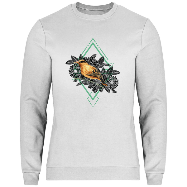 Goldener Vogel - Herren Sweatshirt - Textilzauber