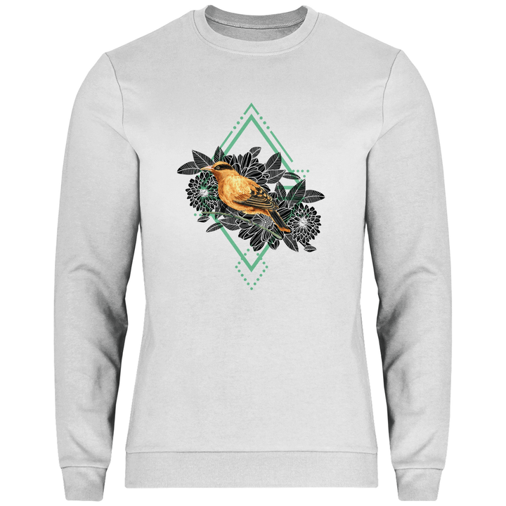 Goldener Vogel - Herren Sweatshirt - Textilzauber