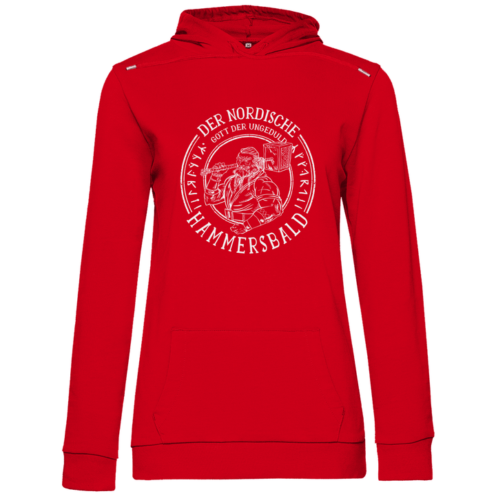 Gott der Ungeduld - Damen Hoodie - Textilzauber