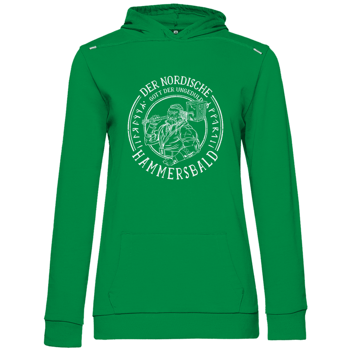 Gott der Ungeduld - Damen Hoodie - Textilzauber