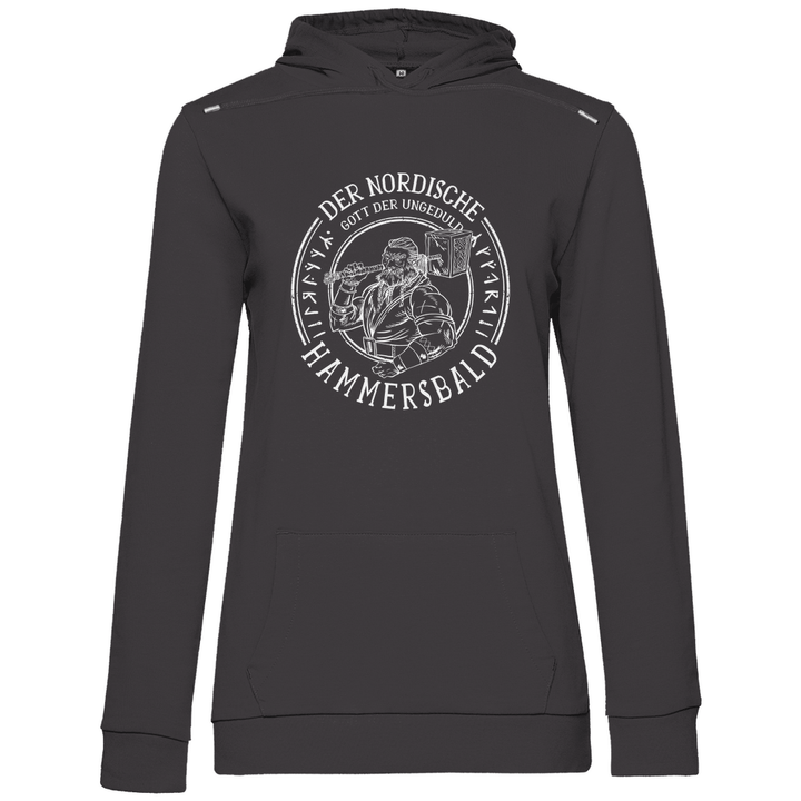 Gott der Ungeduld - Damen Hoodie - Textilzauber