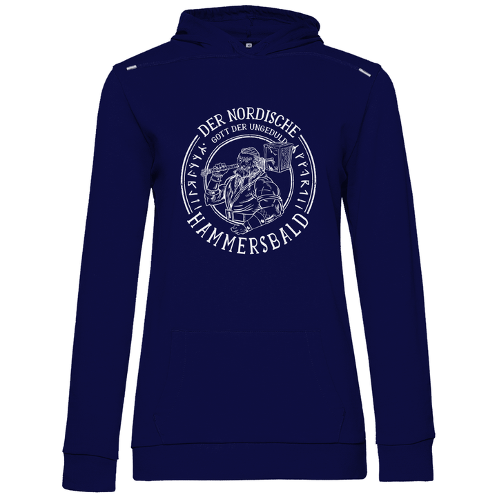 Gott der Ungeduld - Damen Hoodie - Textilzauber