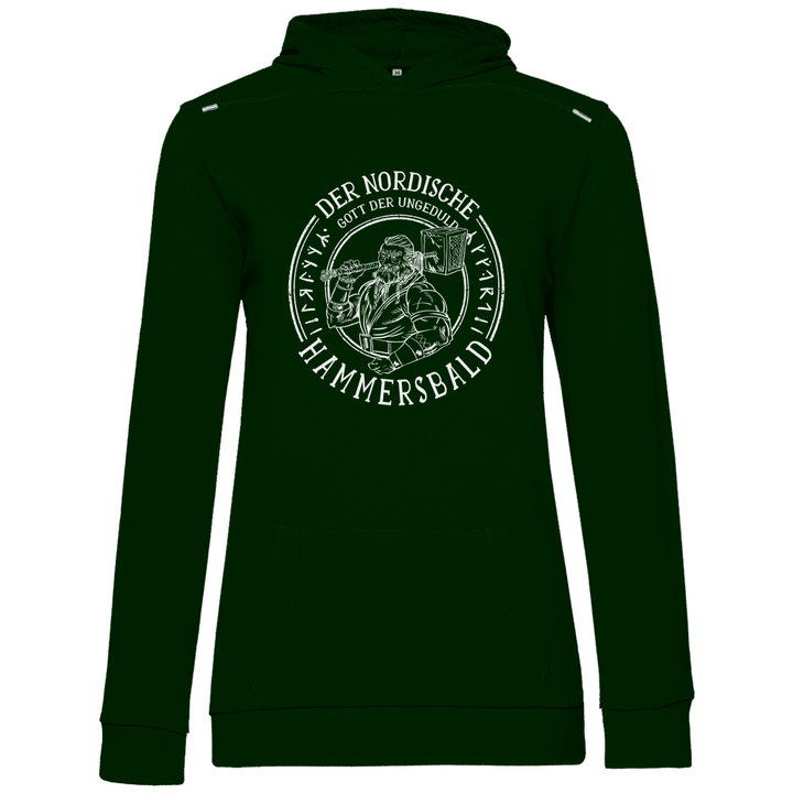 Gott der Ungeduld - Damen Hoodie - Textilzauber