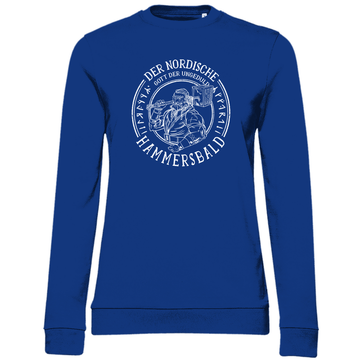 Gott der Ungeduld - Damen Sweatshirt - Textilzauber