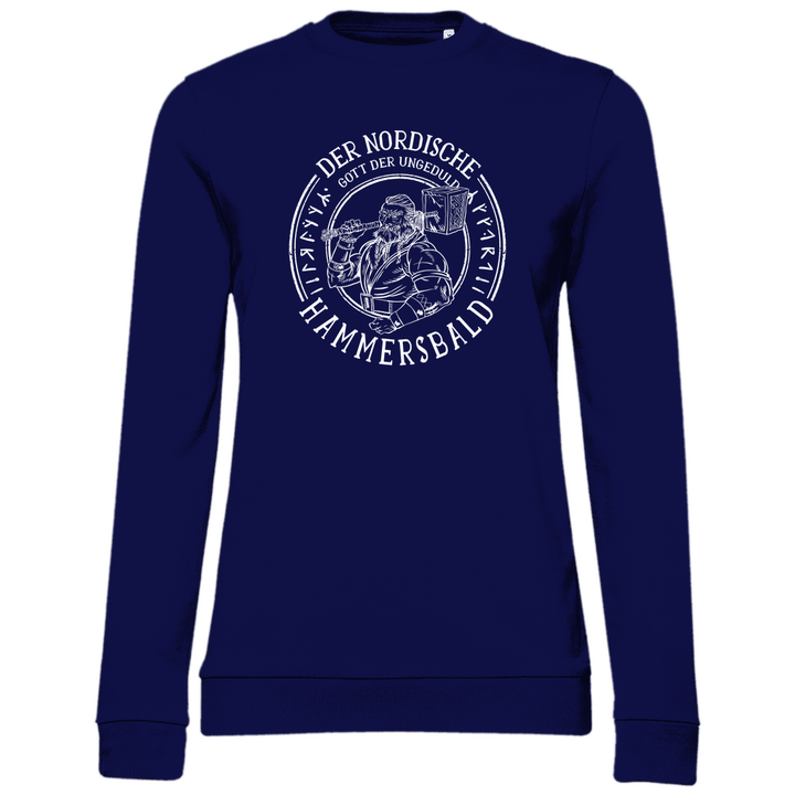 Gott der Ungeduld - Damen Sweatshirt - Textilzauber