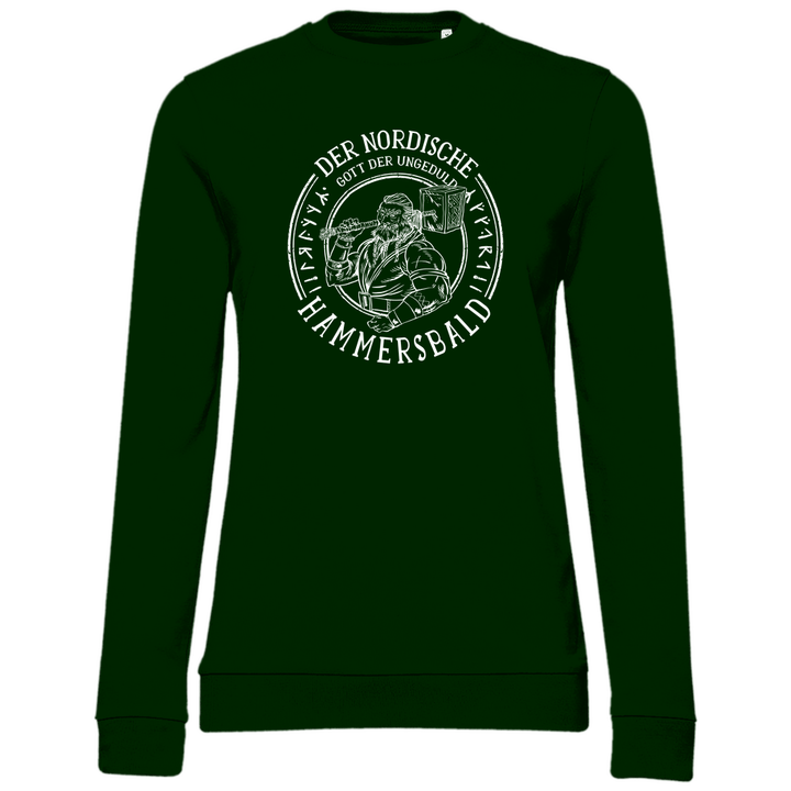 Gott der Ungeduld - Damen Sweatshirt - Textilzauber