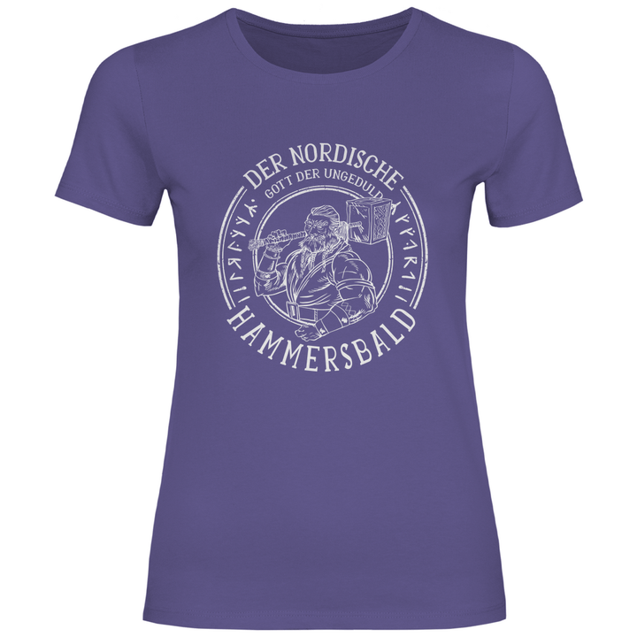 Gott der Ungeduld - Damen T - Shirt - Textilzauber