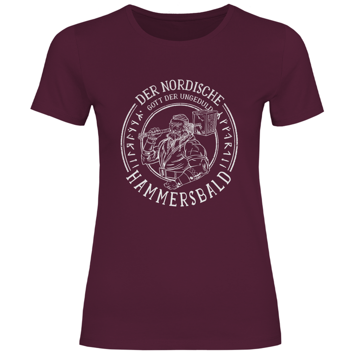 Gott der Ungeduld - Damen T - Shirt - Textilzauber