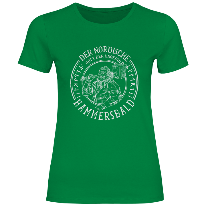 Gott der Ungeduld - Damen T - Shirt - Textilzauber
