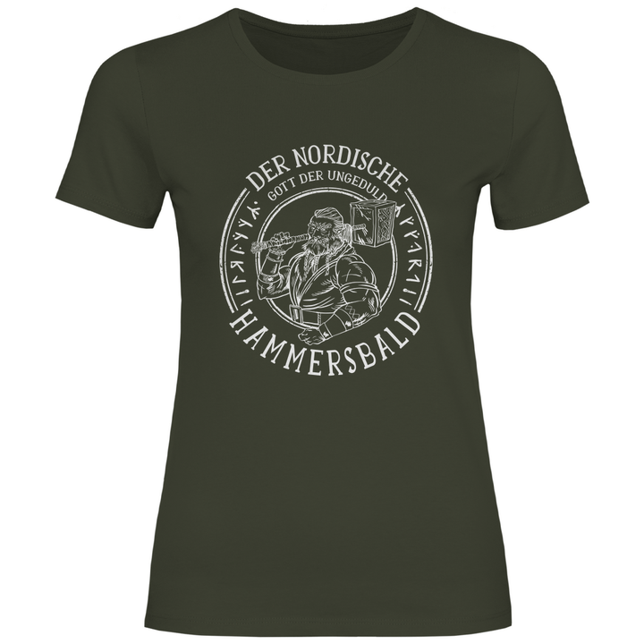 Gott der Ungeduld - Damen T - Shirt - Textilzauber