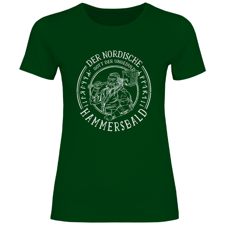 Gott der Ungeduld - Damen T - Shirt - Textilzauber