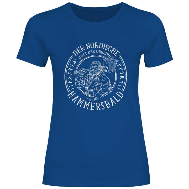Gott der Ungeduld - Damen T - Shirt - Textilzauber