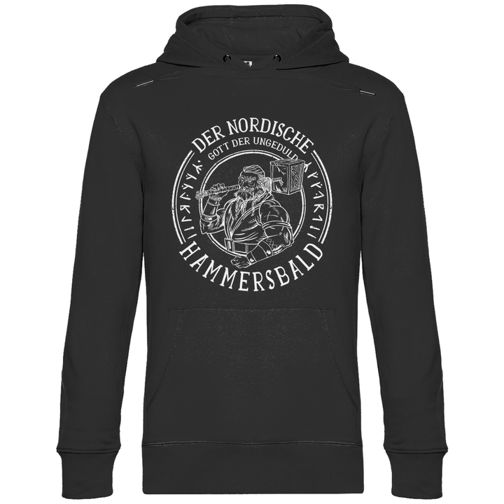 Gott der Ungeduld - Herren Hoodie - Textilzauber