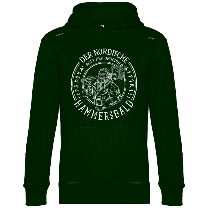 Gott der Ungeduld - Herren Hoodie - Textilzauber