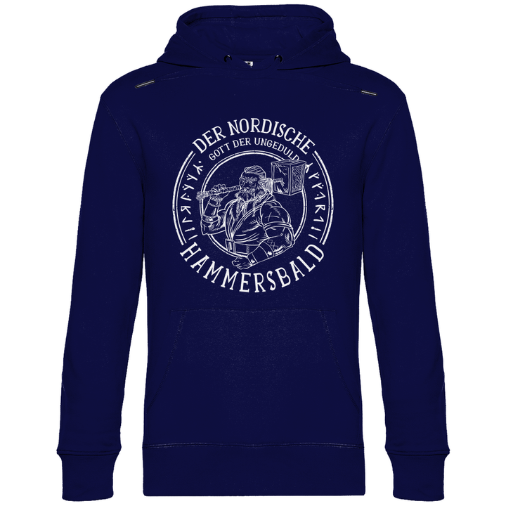 Gott der Ungeduld - Herren Hoodie - Textilzauber