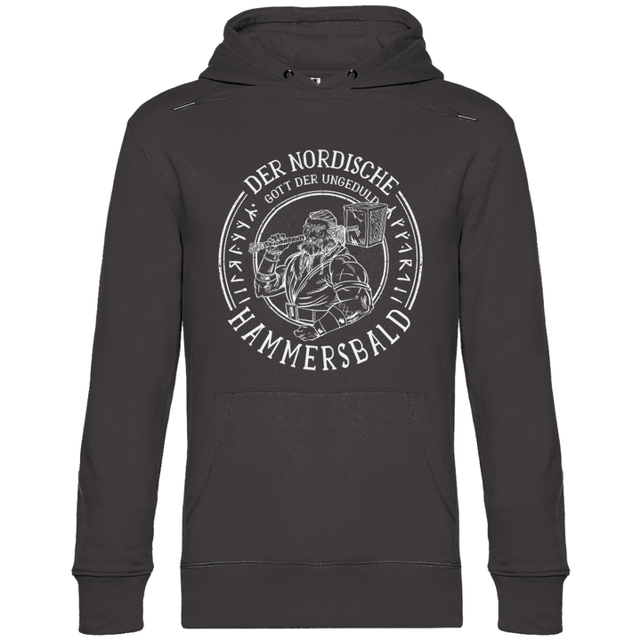 Gott der Ungeduld - Herren Hoodie - Textilzauber