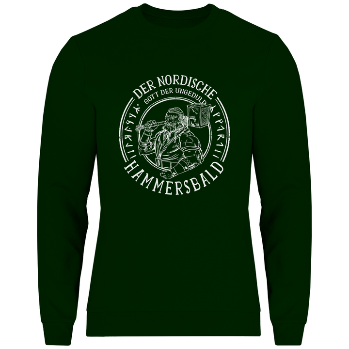 Gott der Ungeduld - Herren Sweatshirt - Textilzauber