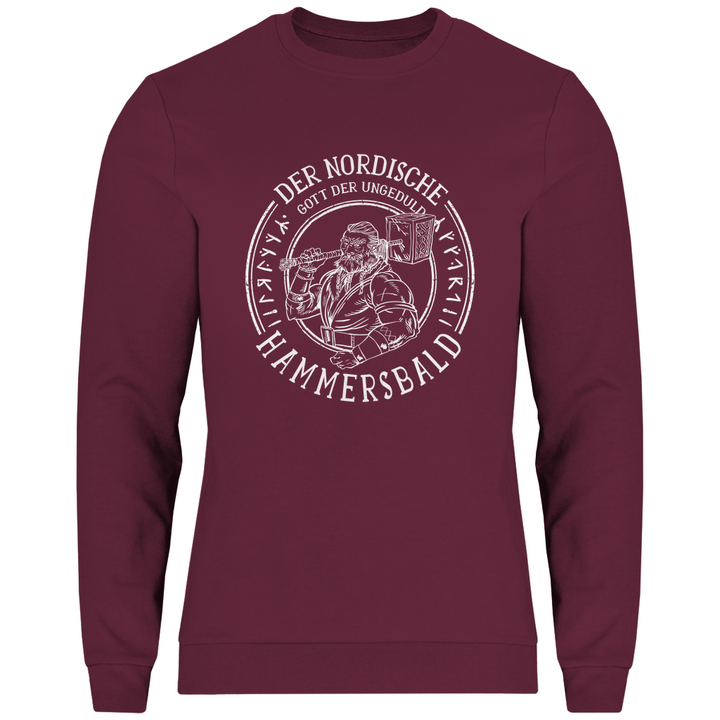 Gott der Ungeduld - Herren Sweatshirt - Textilzauber