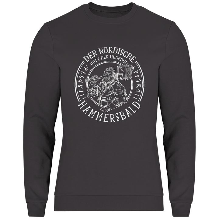 Gott der Ungeduld - Herren Sweatshirt - Textilzauber
