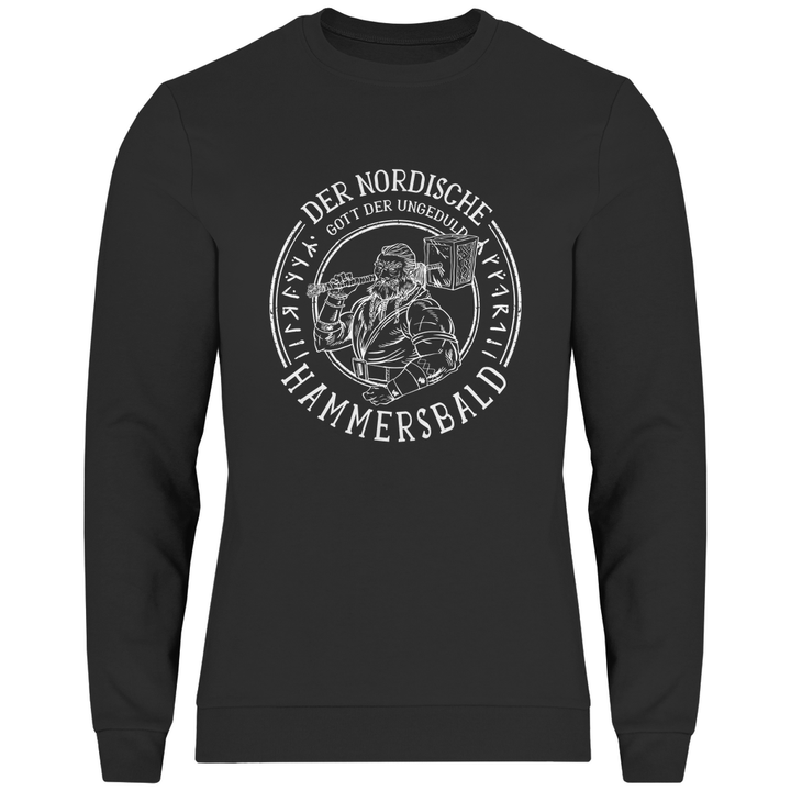 Gott der Ungeduld - Herren Sweatshirt - Textilzauber