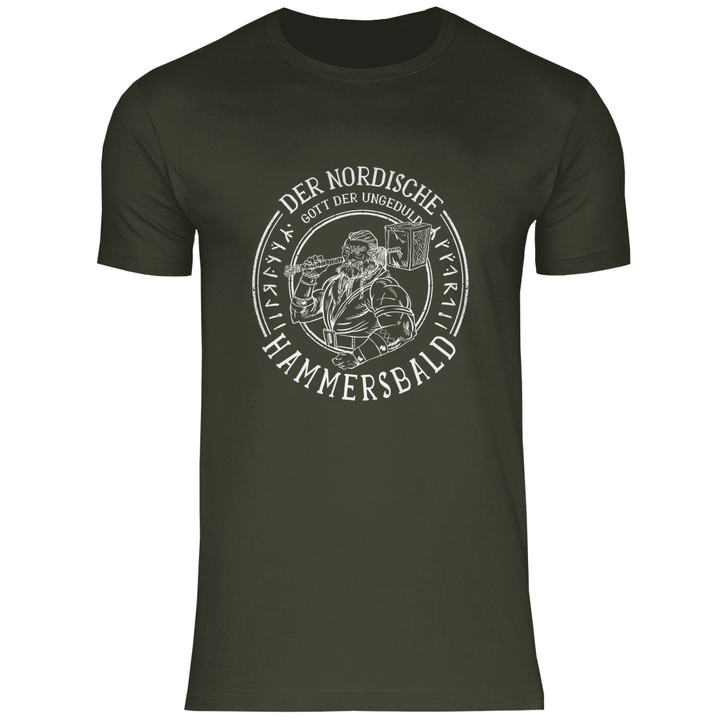 Gott der Ungeduld - Herren T - Shirt - Textilzauber