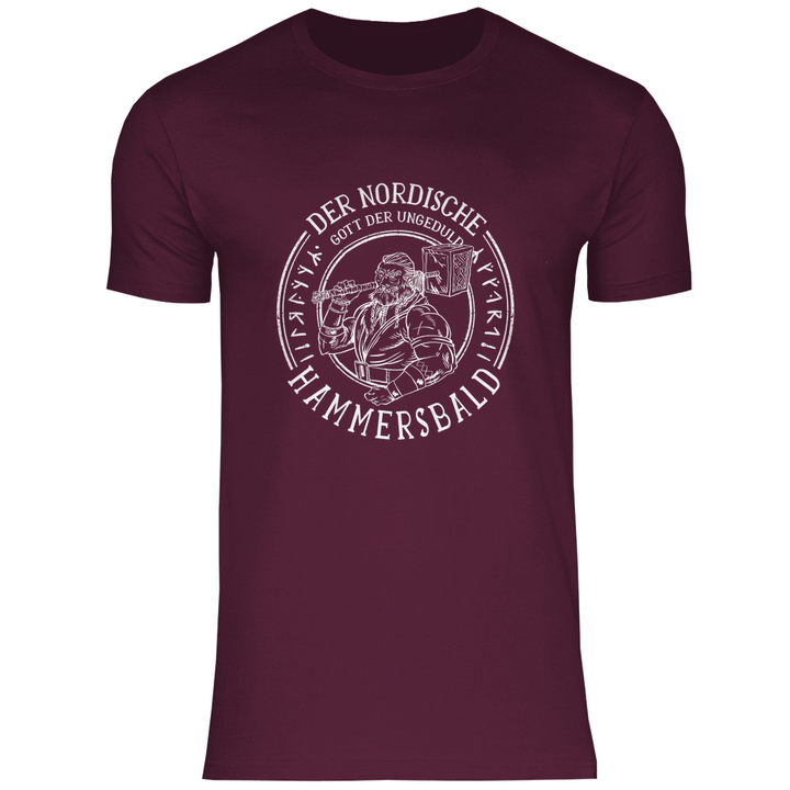 Gott der Ungeduld - Herren T - Shirt - Textilzauber