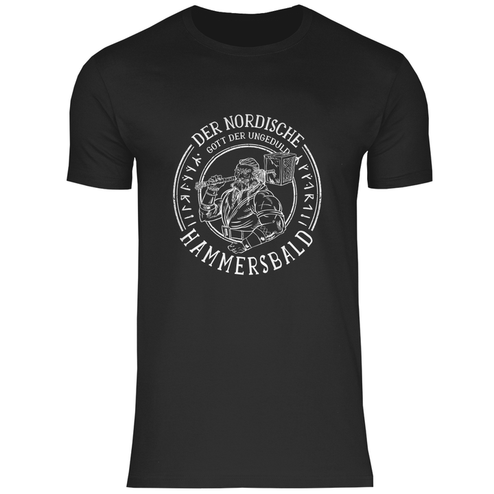 Gott der Ungeduld - Herren T - Shirt - Textilzauber