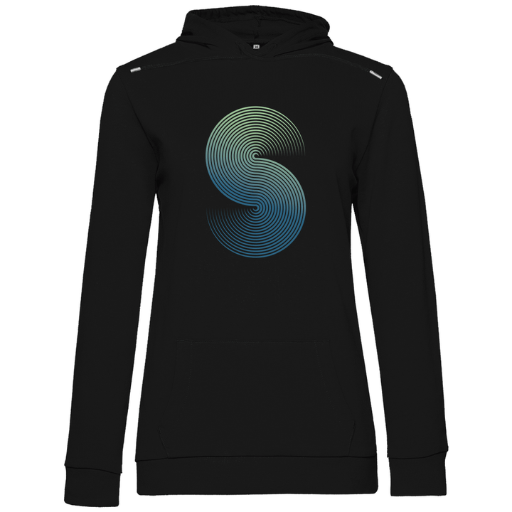Gradient S - Damen Hoodie - Textilzauber