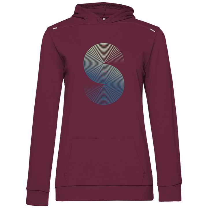 Gradient S - Damen Hoodie - Textilzauber