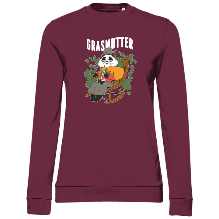 Grasmutter - Damen Sweatshirt - Textilzauber