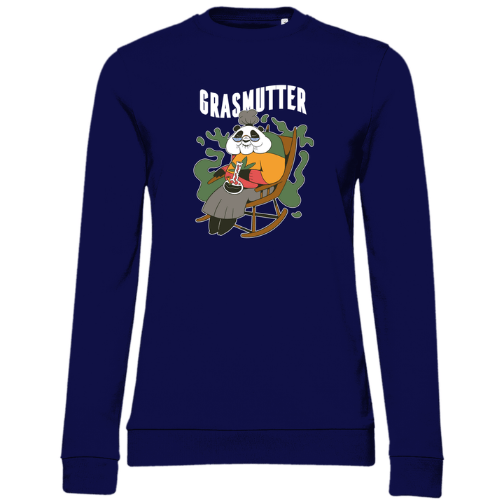 Grasmutter - Damen Sweatshirt - Textilzauber