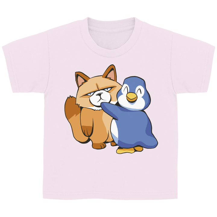 Grumpy Cat mit Pinguin Kinder T - Shirt - Textilzauber