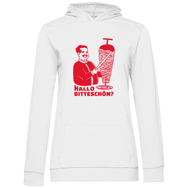 Hallo Bitteschön - Damen Hoodie - Textilzauber