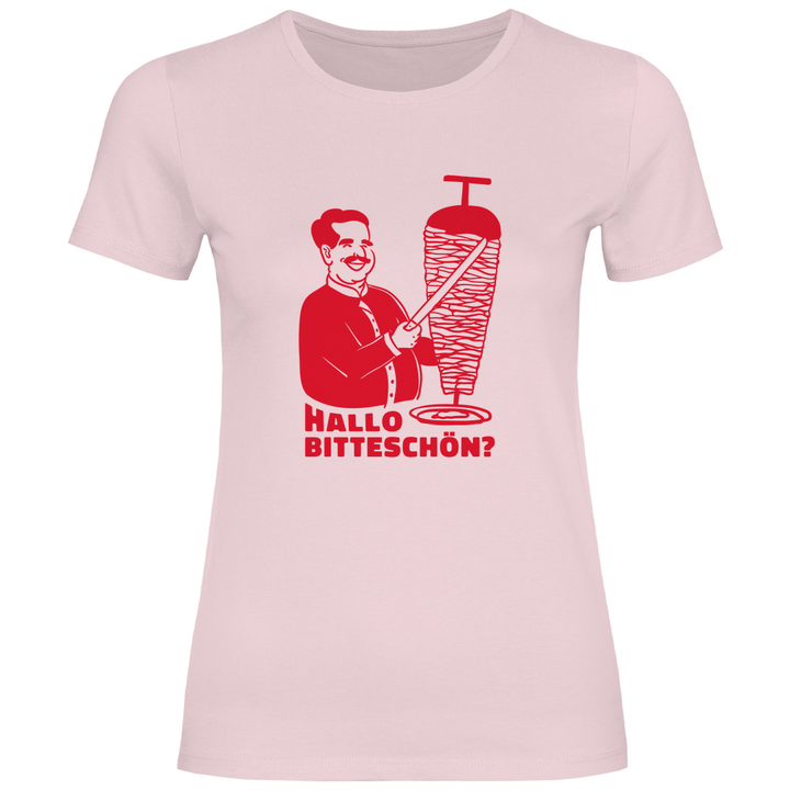 Hallo Bitteschön - Damen T - Shirt - Textilzauber