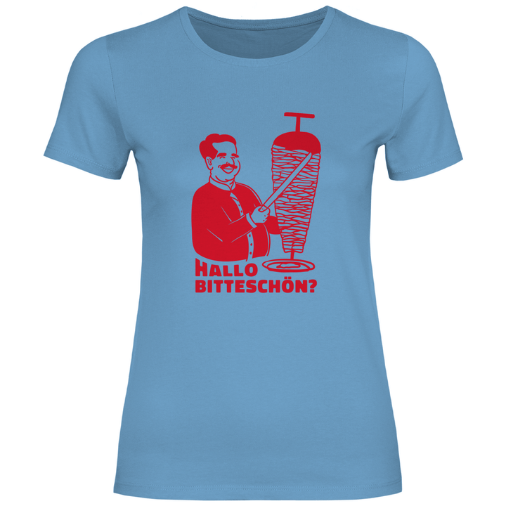 Hallo Bitteschön - Damen T - Shirt - Textilzauber