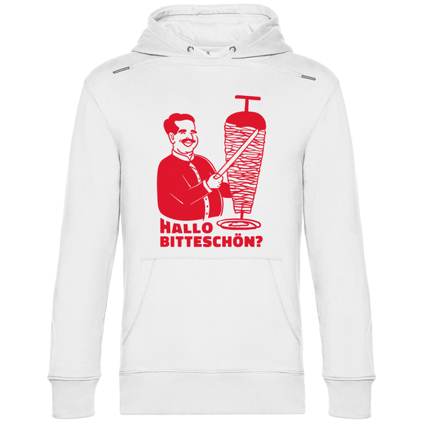 Hallo Bitteschön - Herren Hoodie - Textilzauber